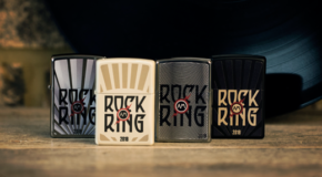 Gewinnspiel: Wir verlosen 2×1 limitiertes Rock am Ring 2018 Zippo Feuerzeug